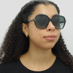 Gucci Sunglasses GG0092S 001 Black Grey Gradient