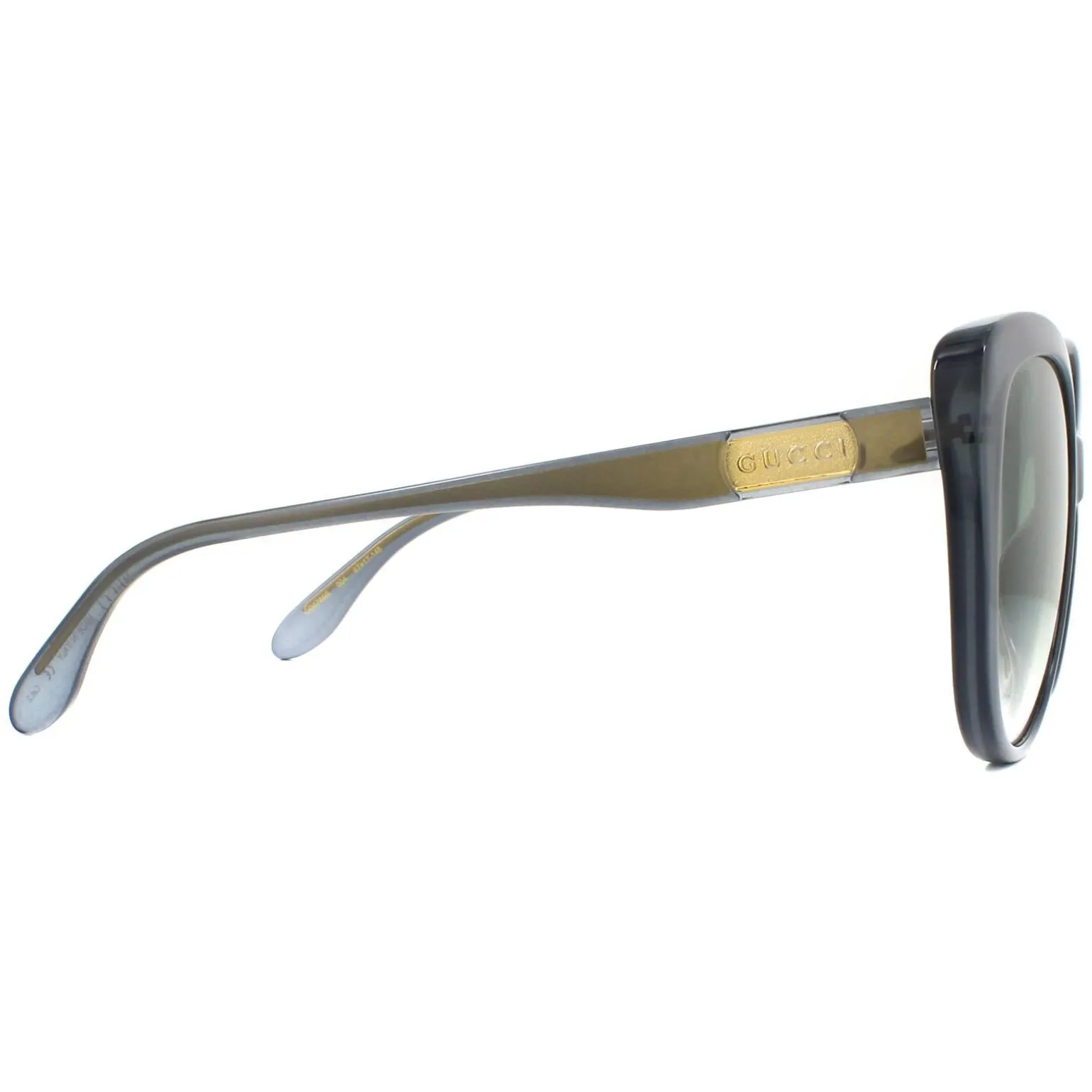 Gucci Sunglasses GG0789S 004 Blue Green Gradient