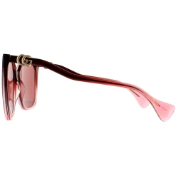 Gucci Sunglasses GG1010S 004 Burgundy Red