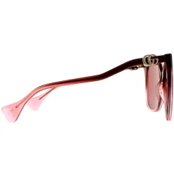 Gucci Sunglasses GG1010S 004 Burgundy Red
