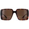 Gucci Sunglasses GG1692S 002 Dark Havana with Gold Dark Brown