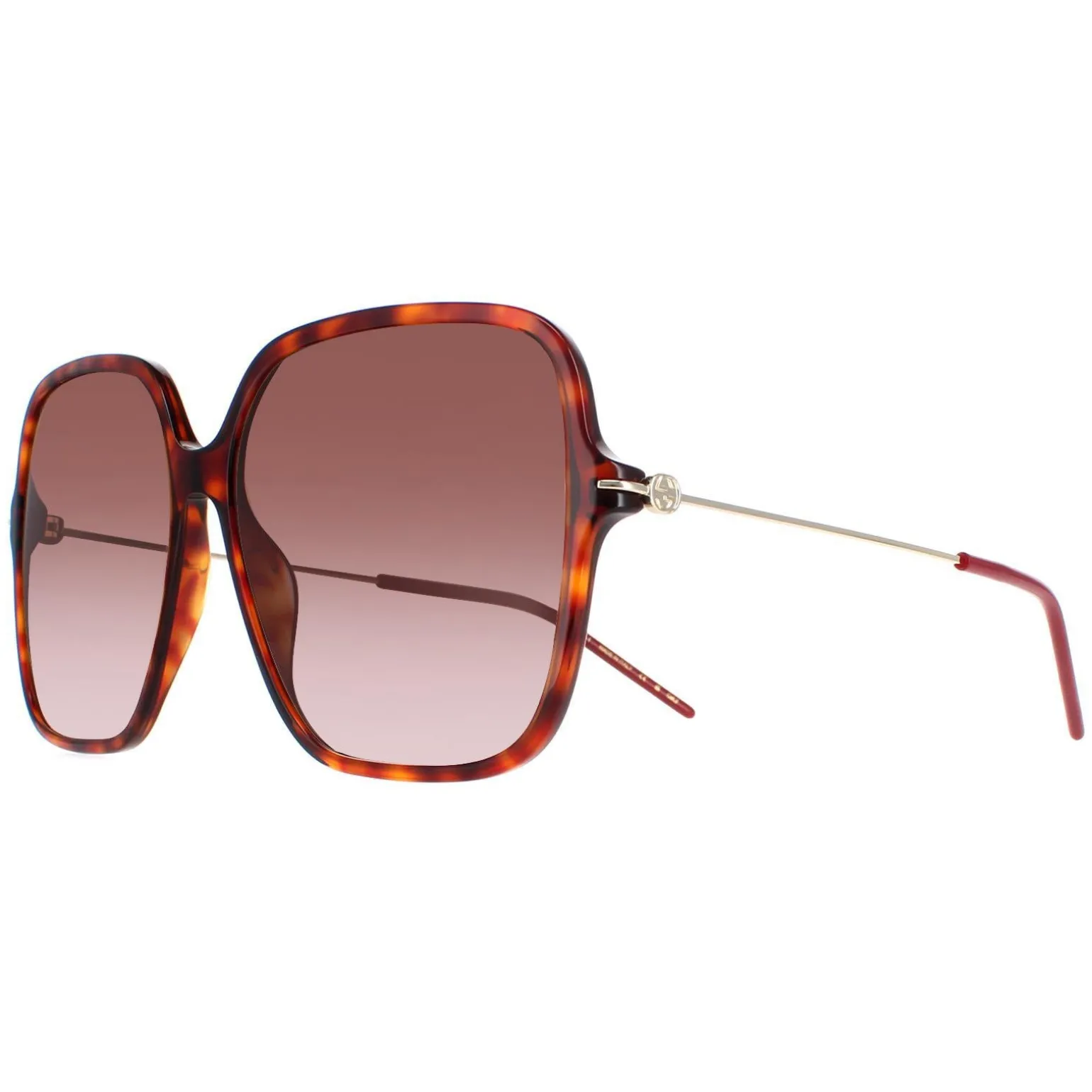 Gucci Sunglasses GG1267S 002 Dark Havana Brown Gradient