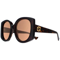 Gucci Sunglasses GG1257S 002 Dark Havana Brown