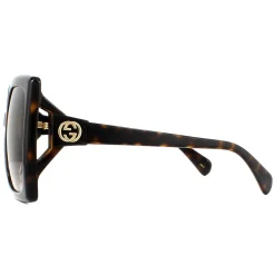 Gucci Sunglasses GG0876S 002 Dark Havana Brown Gradient