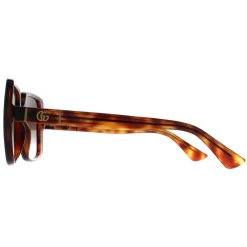 Gucci Sunglasses GG0632S 002 Dark Havana Brown Gradient