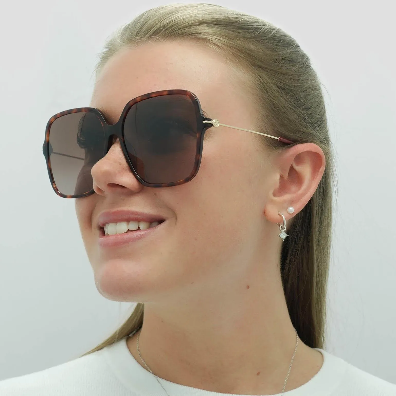 Gucci Sunglasses GG1267S 002 Dark Havana Brown Gradient