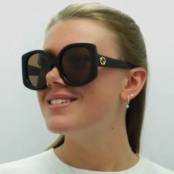 Gucci Sunglasses GG1257S 002 Dark Havana Brown