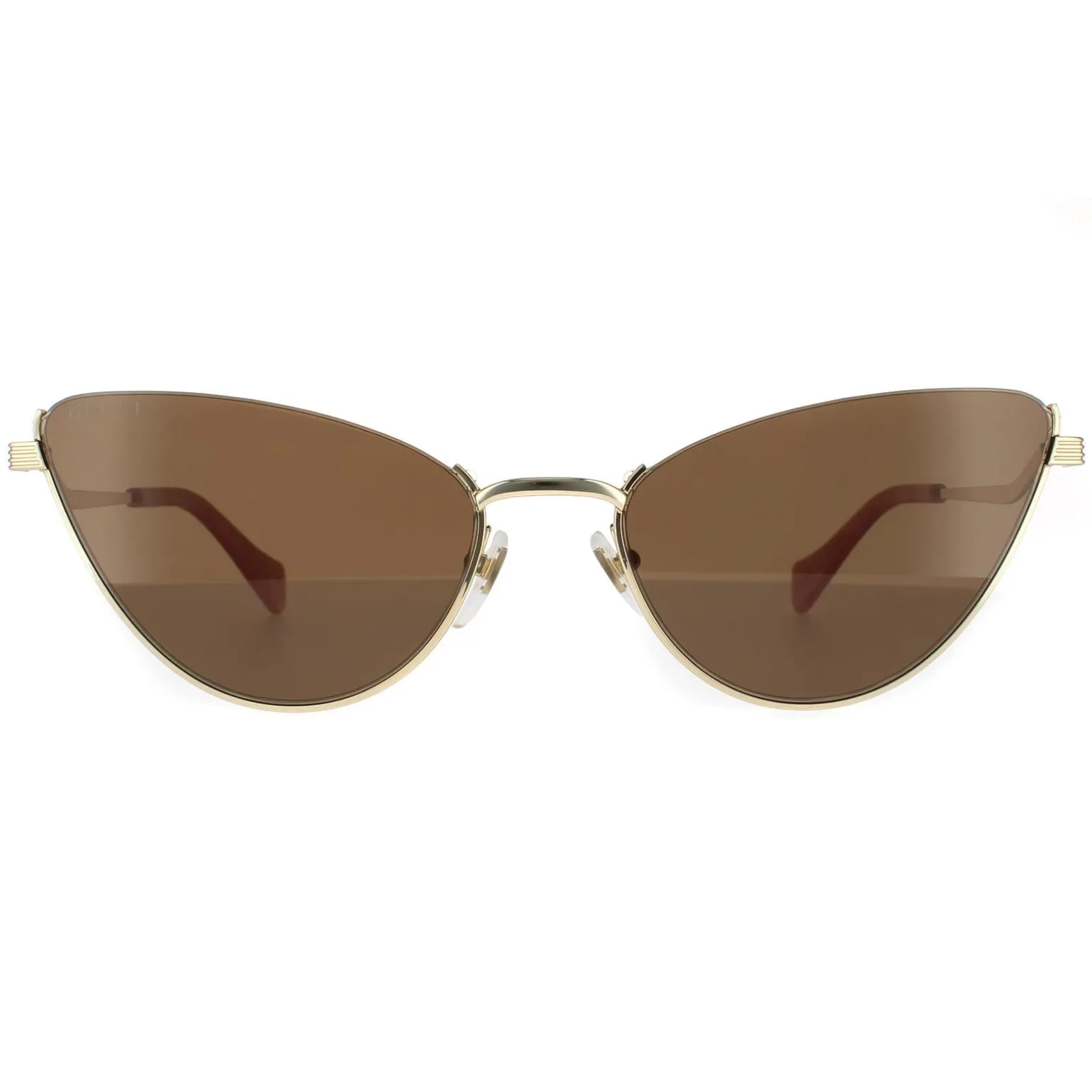 Gucci Sunglasses GG1006S 002 Gold Brown