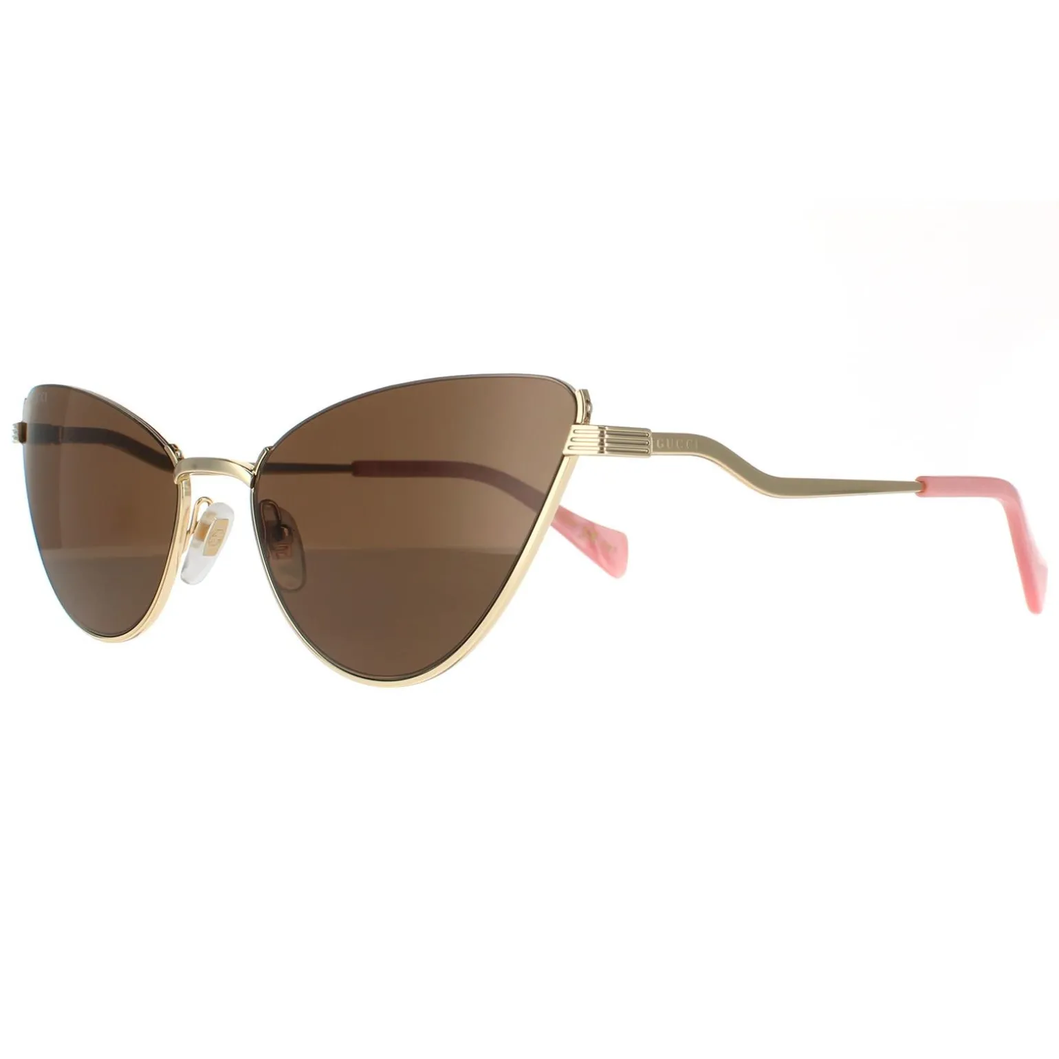 Gucci Sunglasses GG1006S 002 Gold Brown