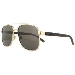 Gucci Sunglasses GG0422S 003 Gold Brown