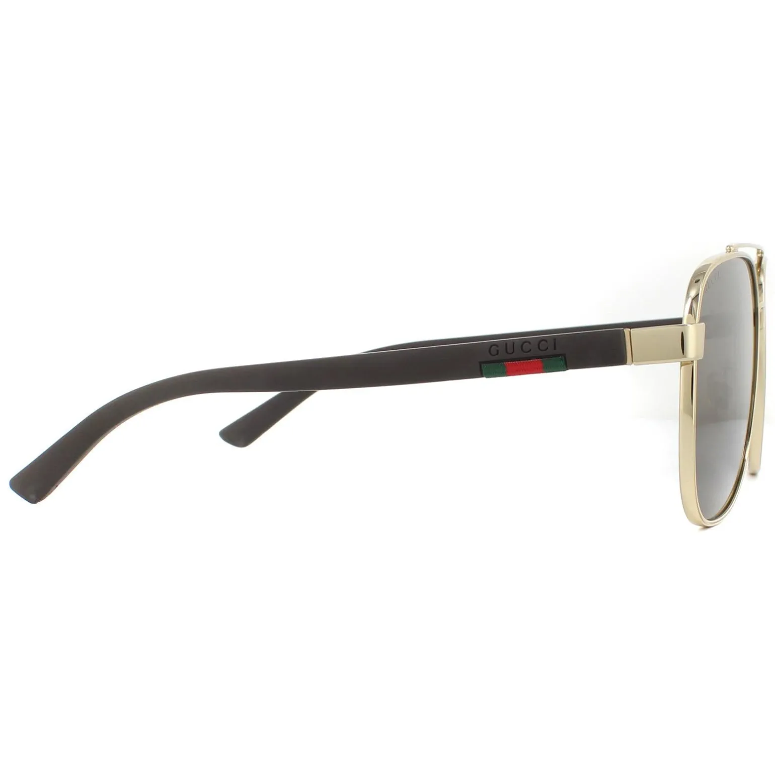 Gucci Sunglasses GG0422S 003 Gold Brown