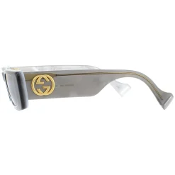 Gucci Sunglasses GG0516S 002 Grey Silver