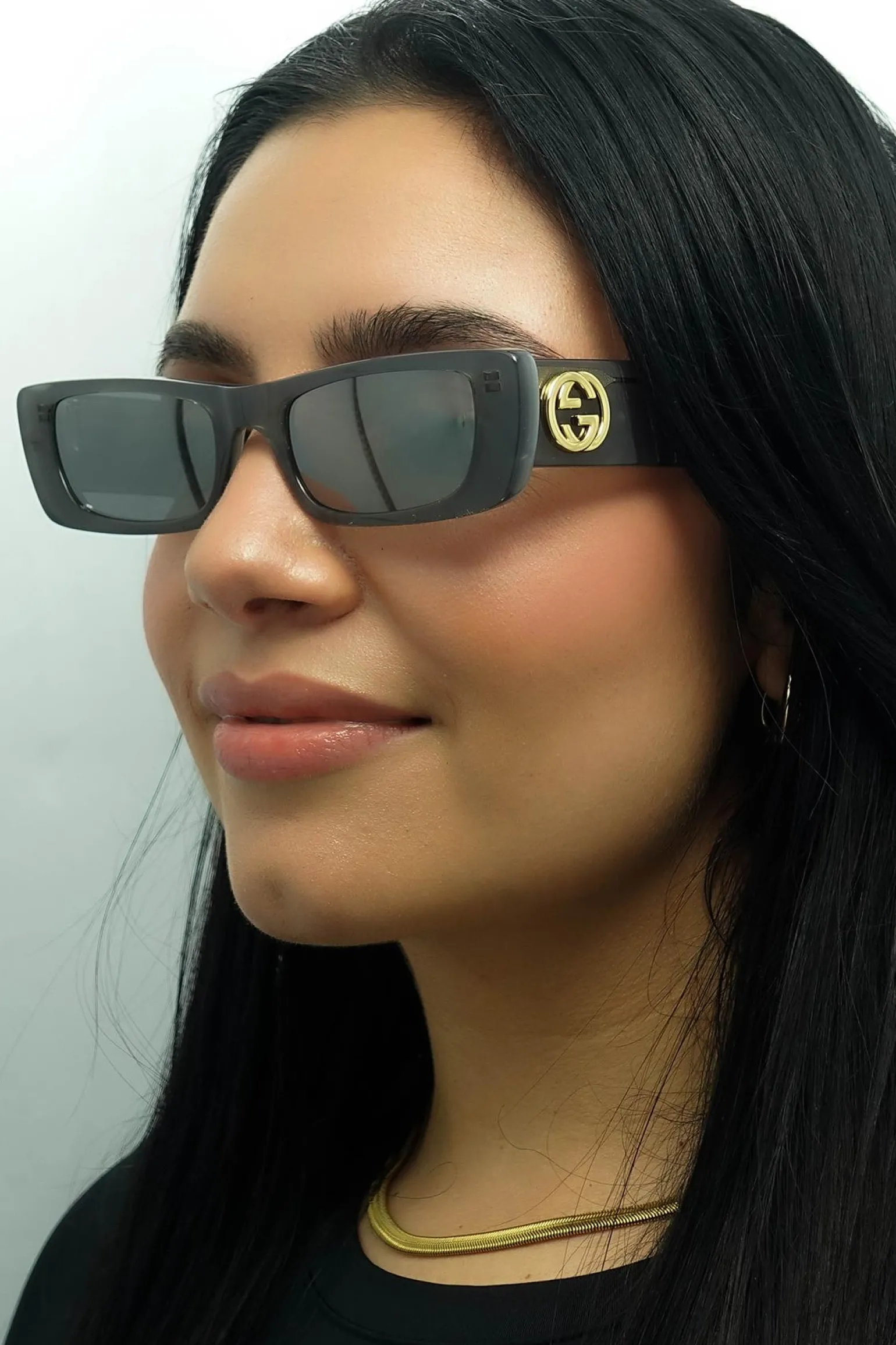 Gucci Sunglasses GG0516S 002 Grey Silver