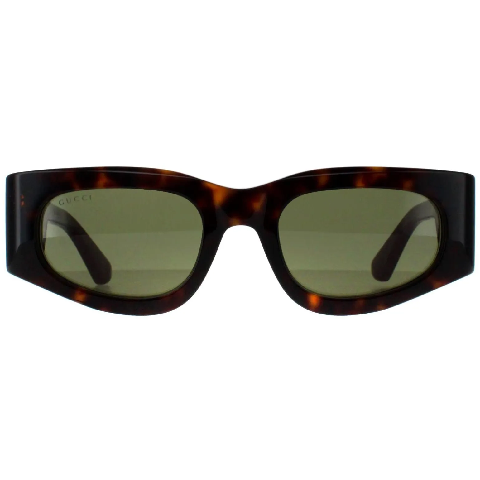 Gucci Sunglasses GG1664S 002 Havana with Green and Red Green