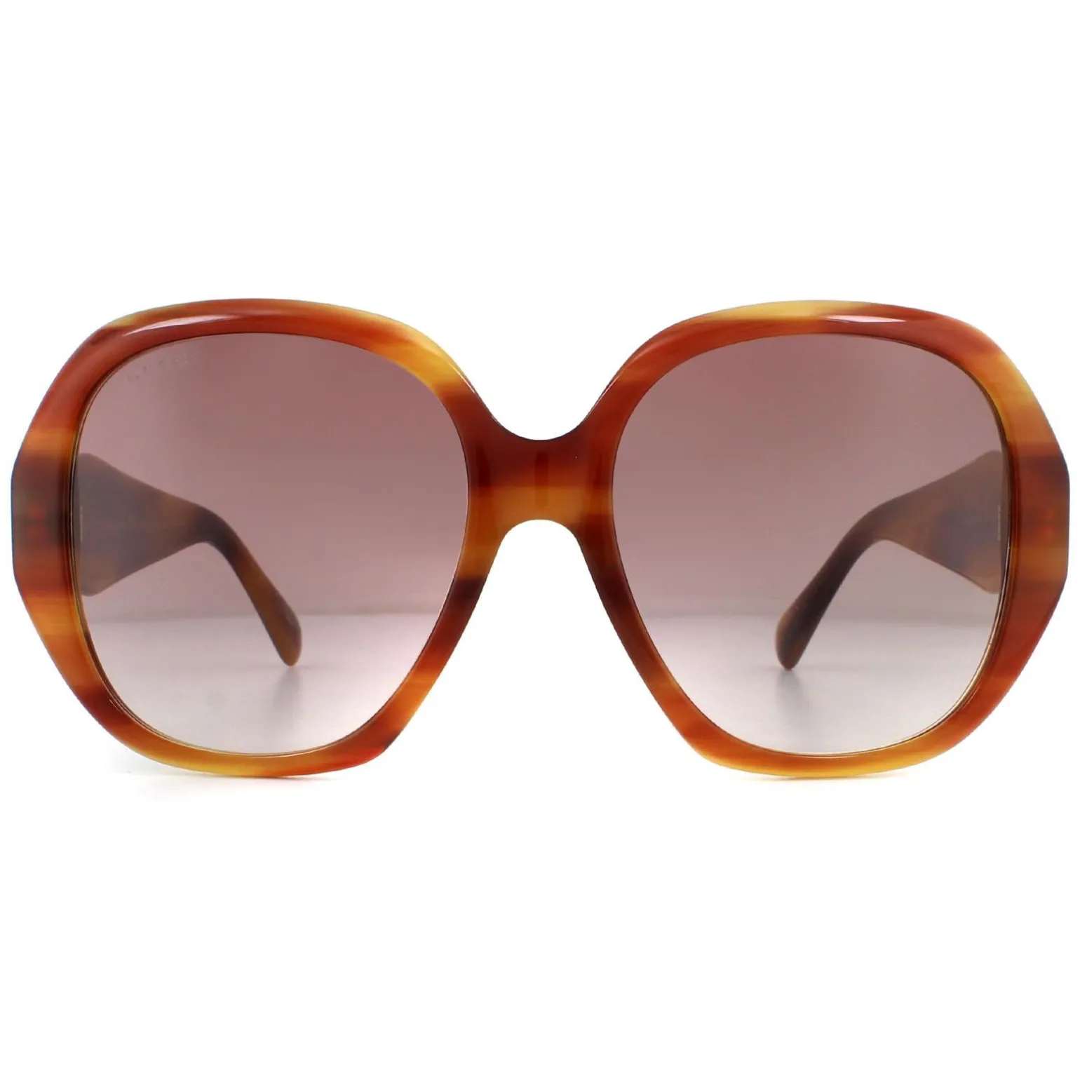 Gucci Sunglasses GG0796S 004 Havana Red Gradient