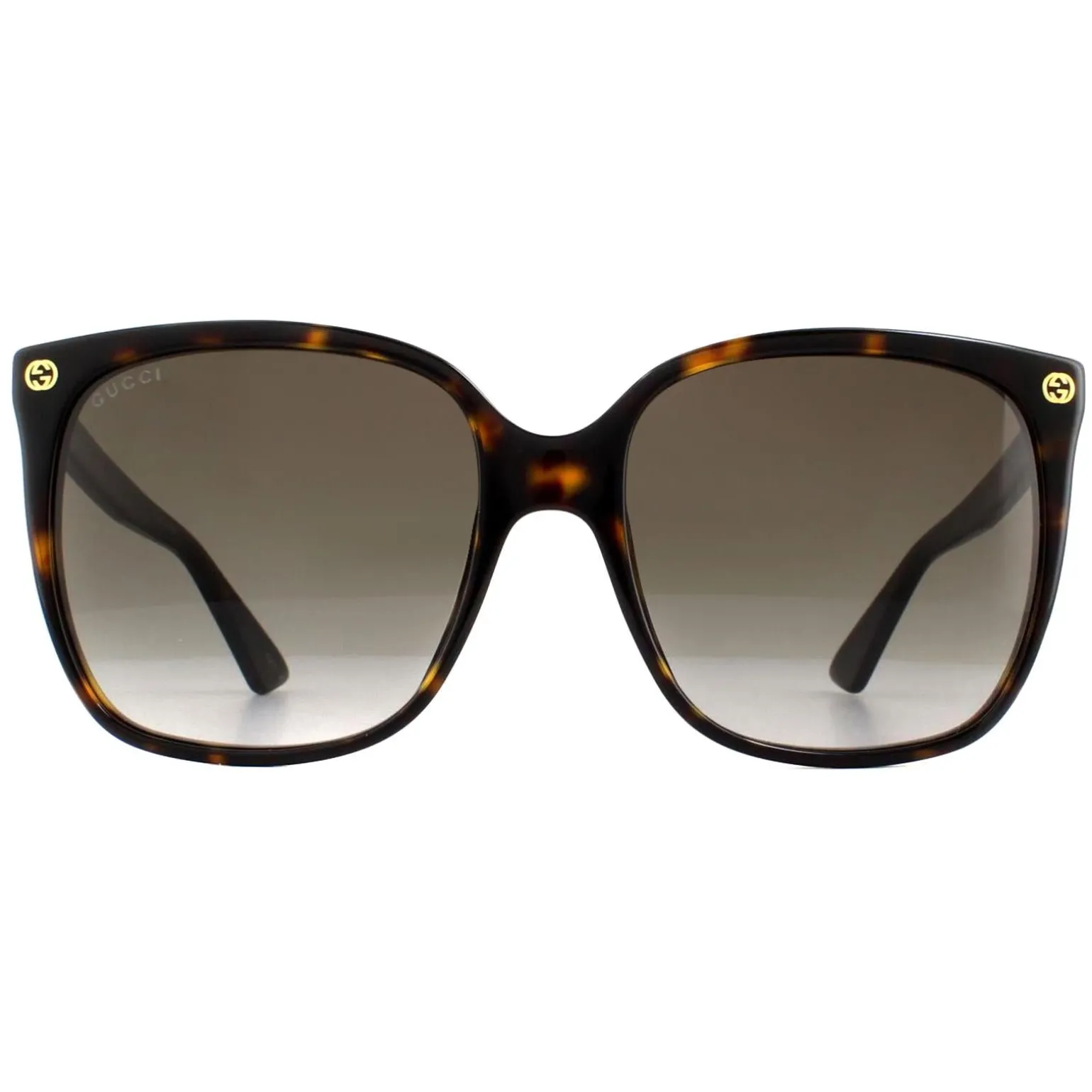Gucci Sunglasses GG0022S 003 Havana Grey Gradient