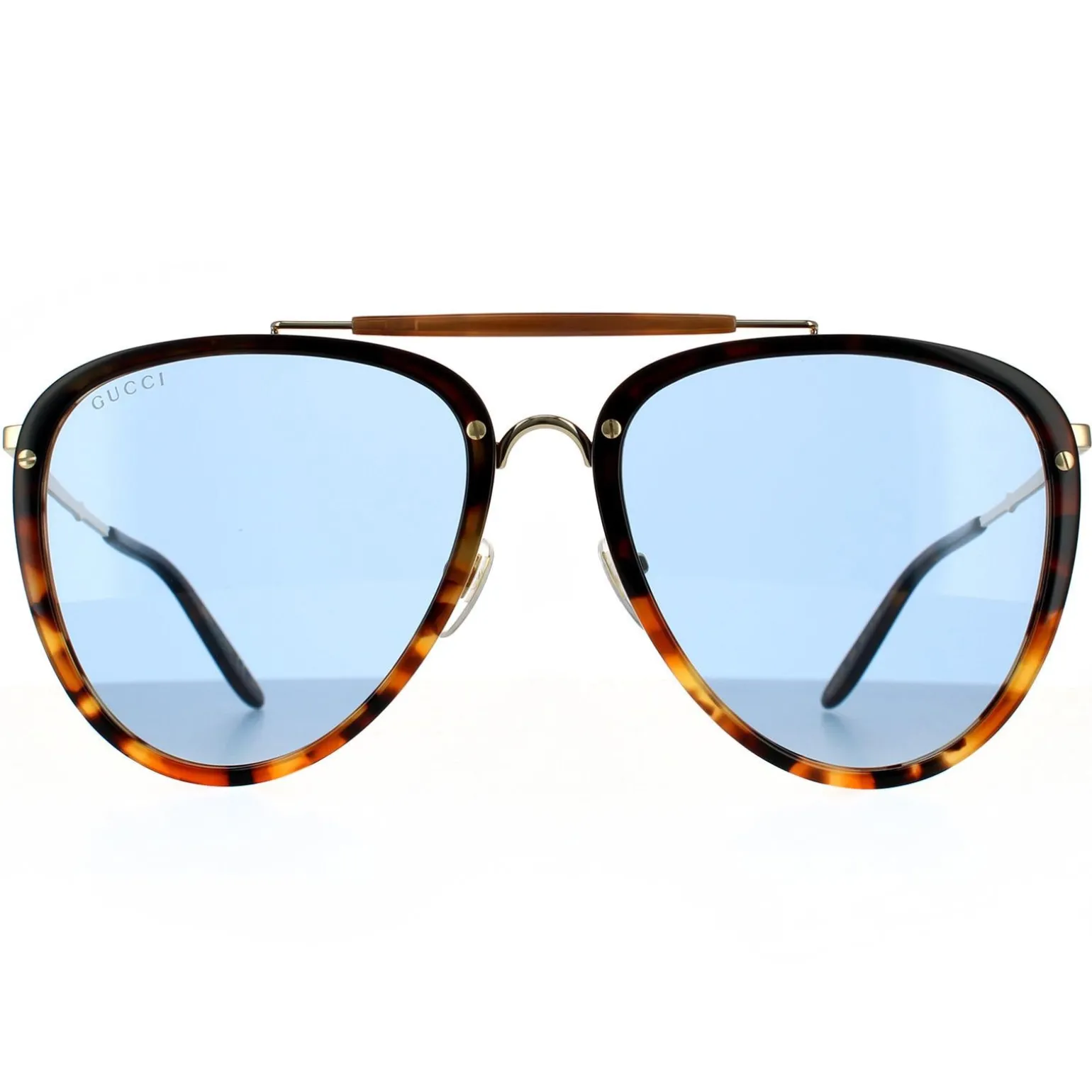 Gucci Sunglasses GG0672S 004 Havana Blue