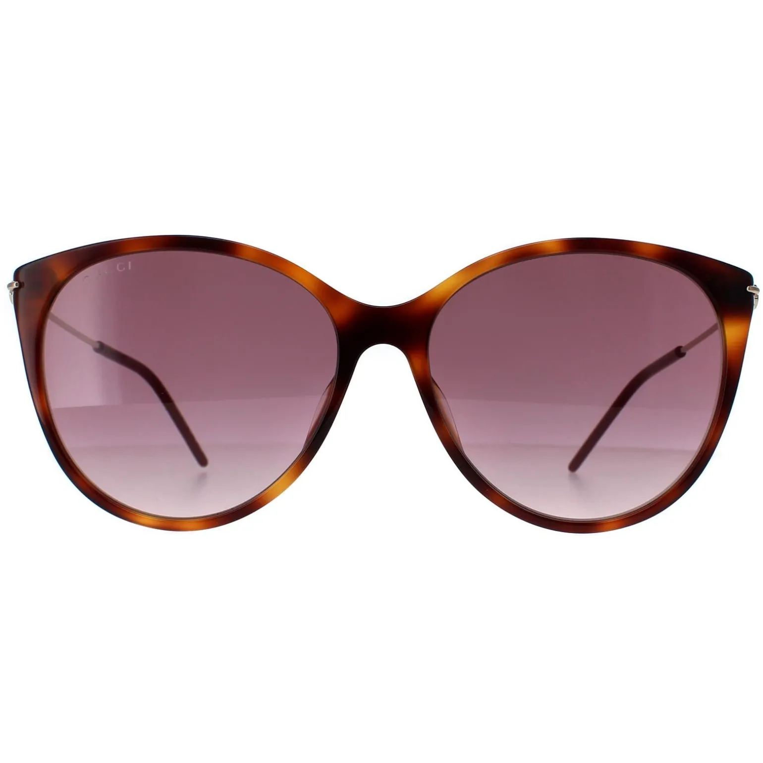 Gucci Sunglasses GG1268S 002 Havana Gold Red Gradient