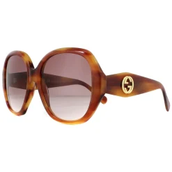 Gucci Sunglasses GG0796S 004 Havana Red Gradient