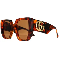 Gucci Sunglasses GG0956S 007 Havana Brown