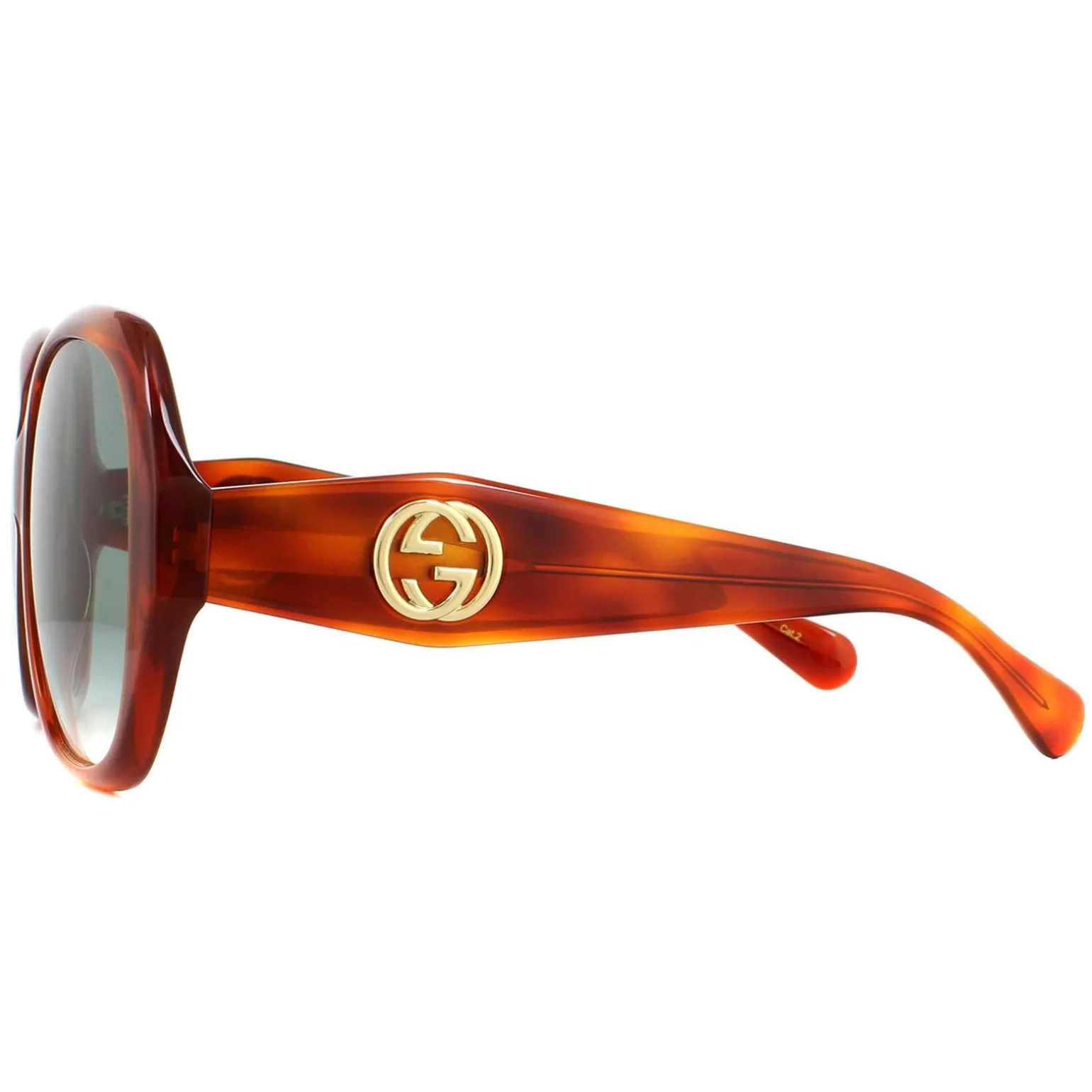 Gucci Sunglasses GG0796S 003 Havana Blue Gradient