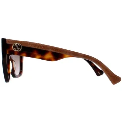 Gucci Sunglasses GG1300S 003 Havana Crystal Brown Gradient