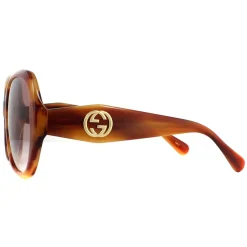Gucci Sunglasses GG0796S 004 Havana Red Gradient