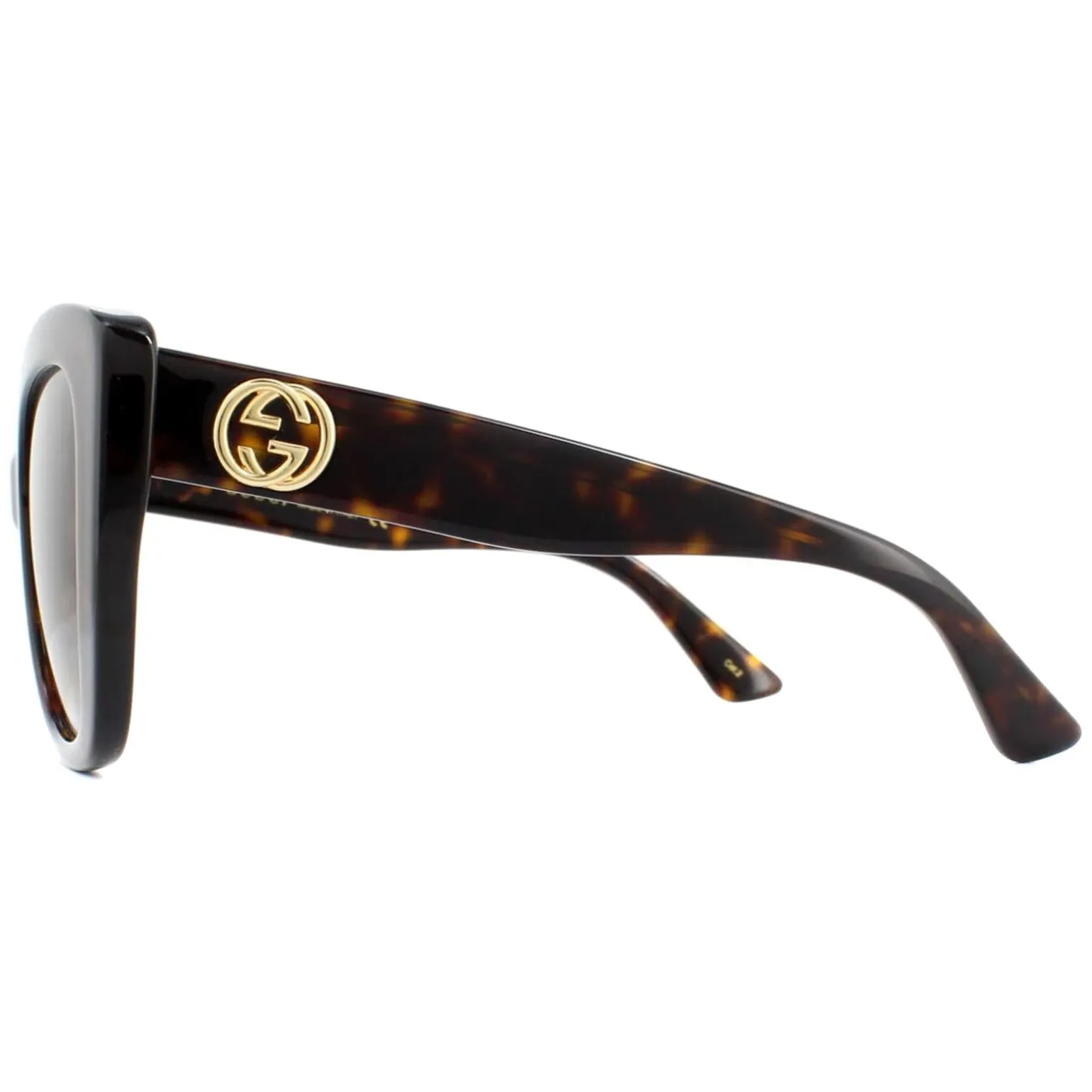 Gucci Sunglasses GG0327S 002 Havana Brown Gradient