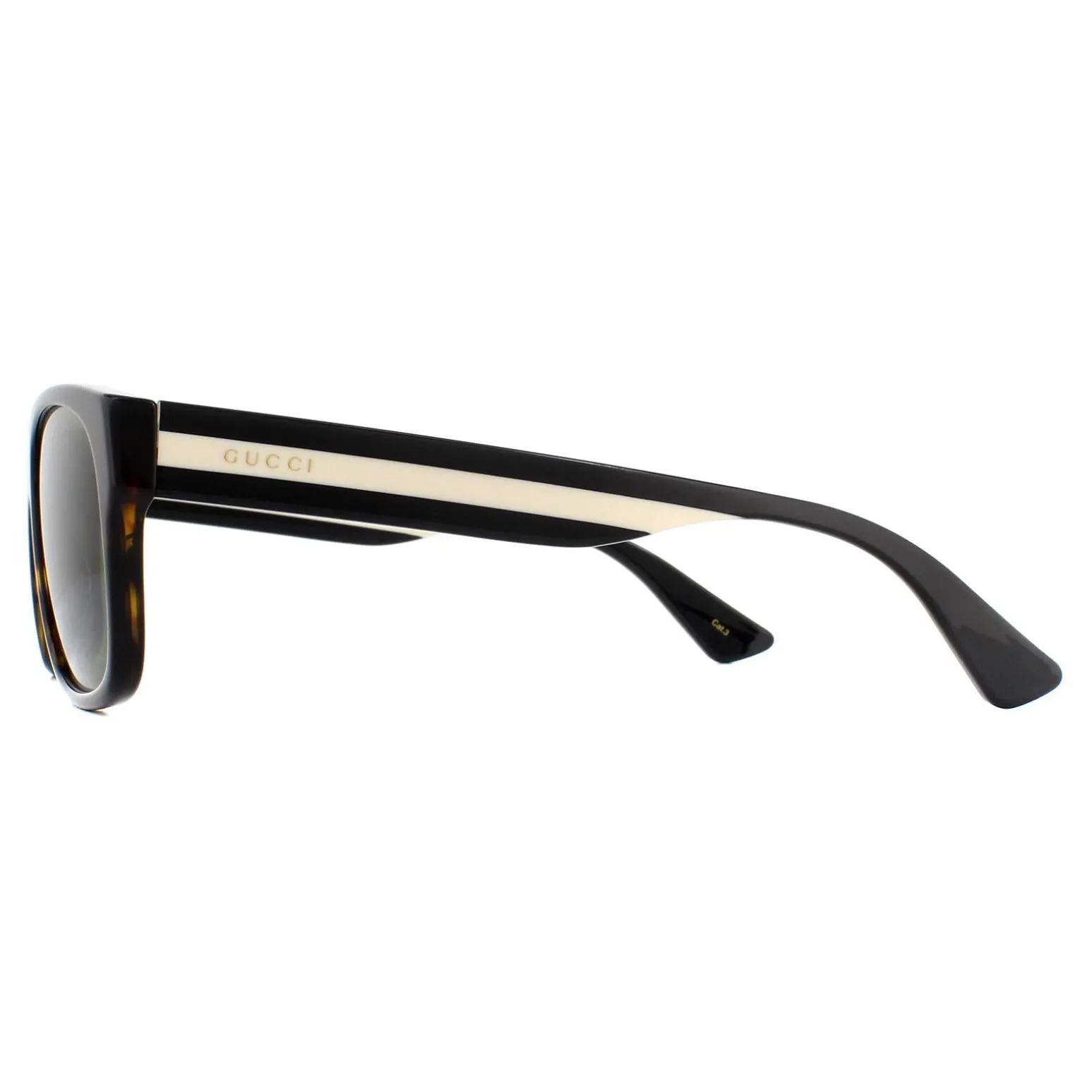 Gucci Sunglasses GG0341S 003 Havana Green