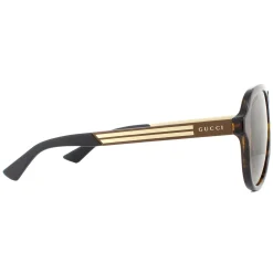 Gucci Sunglasses GG0688S 002 Havana and Gold Brown Polarized