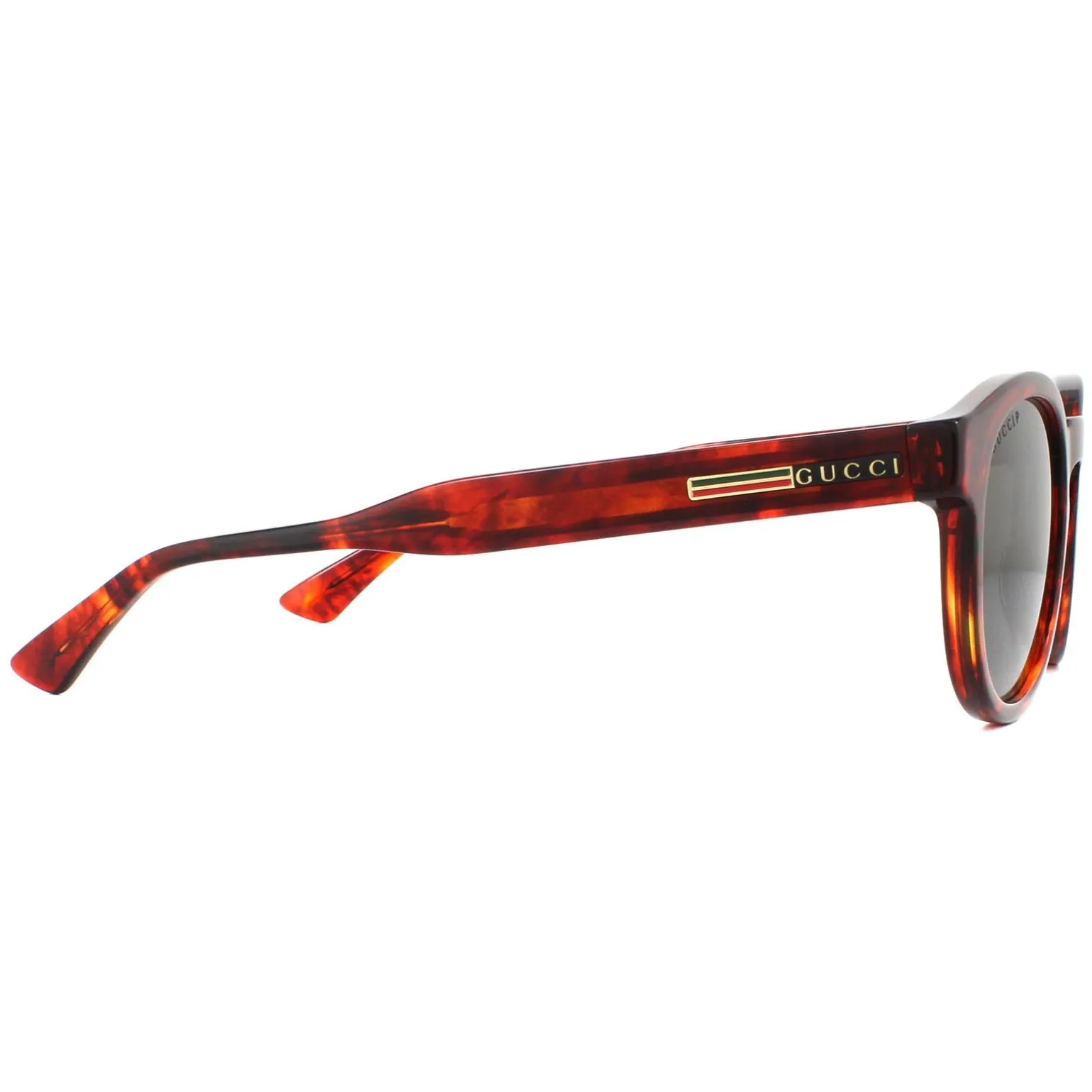 Gucci Sunglasses GG0825S 005 Havana Grey Polarized