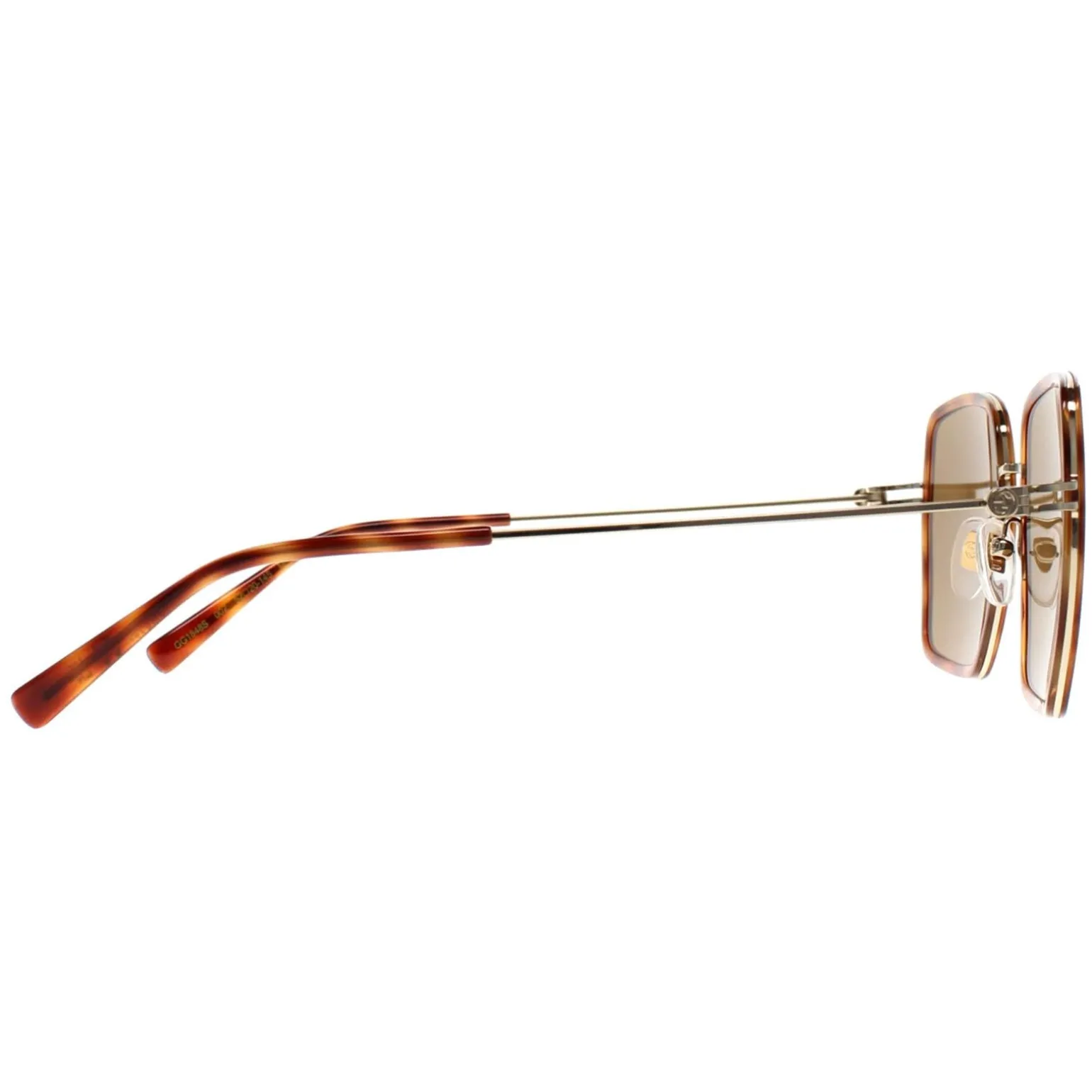 Gucci Sunglasses GG1848S 002 Havana Gold Brown