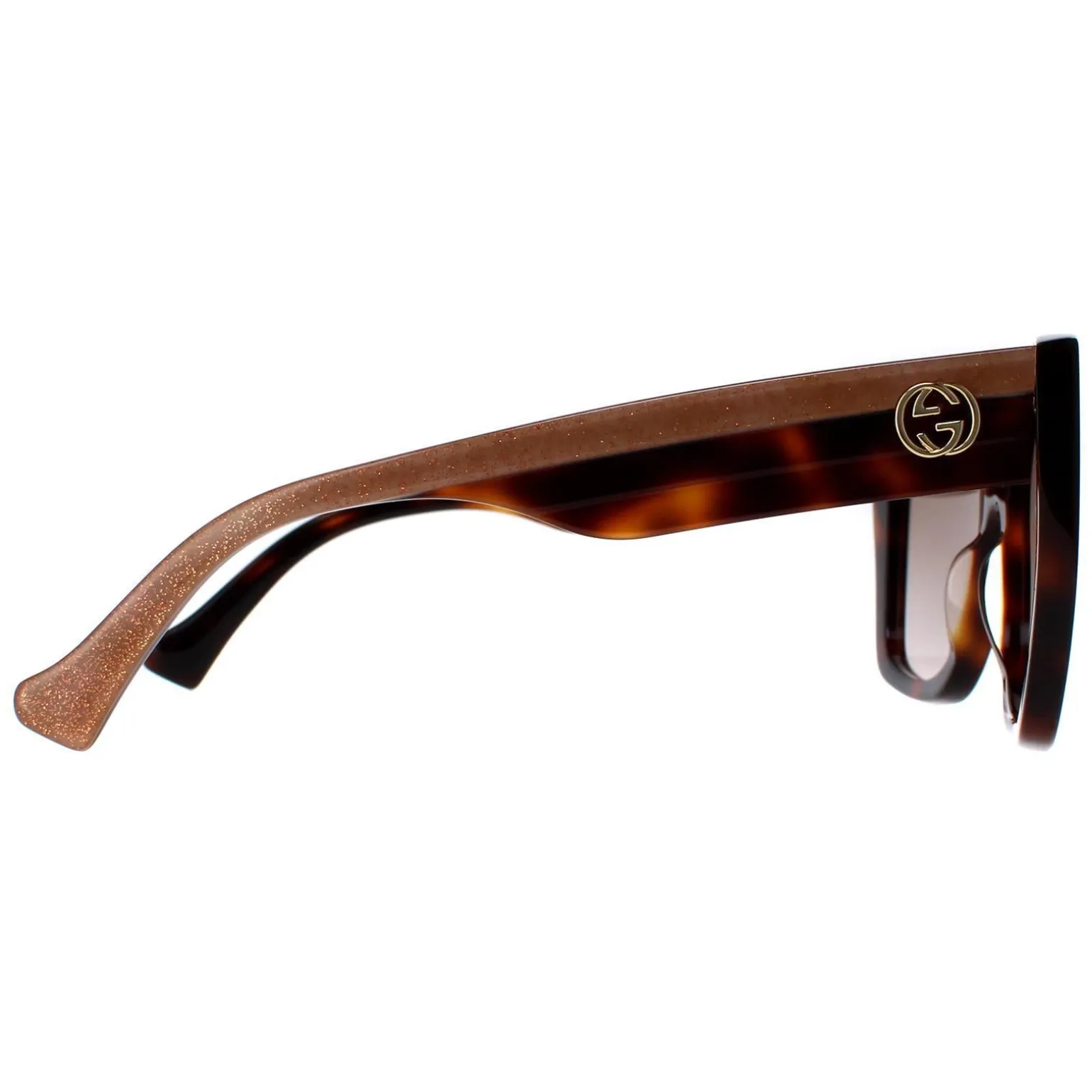 Gucci Sunglasses GG1300S 003 Havana Crystal Brown Gradient