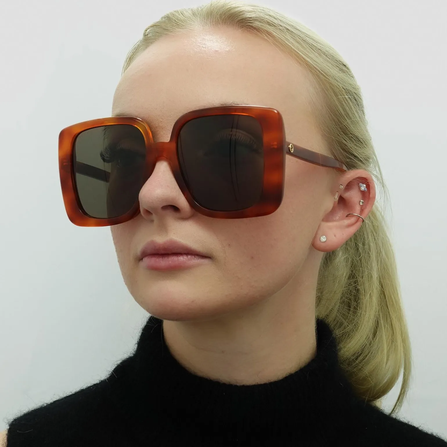 Gucci Sunglasses GG1314S 002 Havana Brown