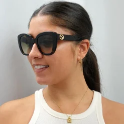 Gucci Sunglasses GG0327S 002 Havana Brown Gradient