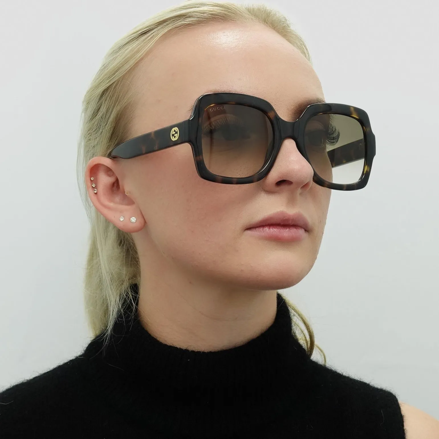 Gucci Sunglasses GG1337S 003 Havana Brown Gradient