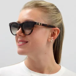 Gucci Sunglasses GG0763S 002 Havana Brown Gradient