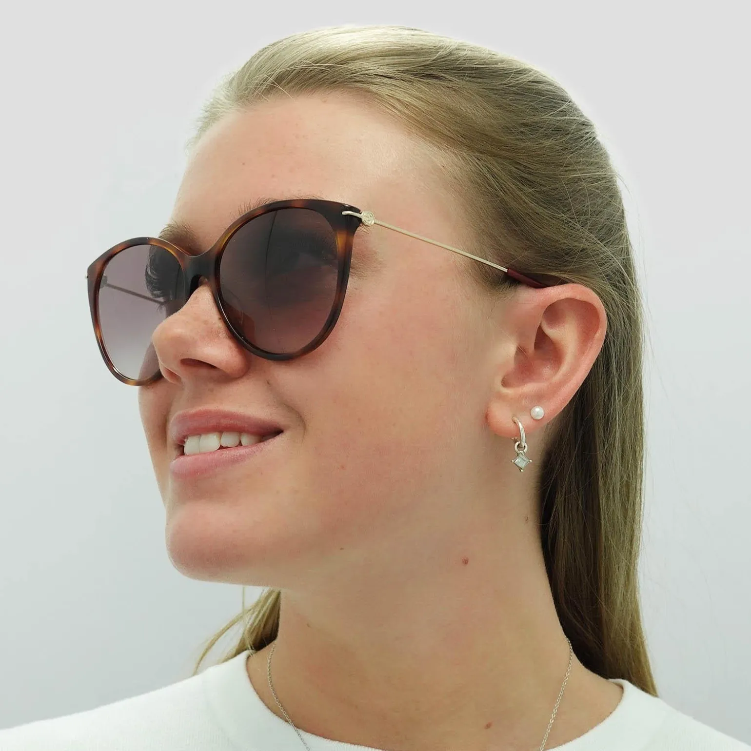 Gucci Sunglasses GG1268S 002 Havana Gold Red Gradient