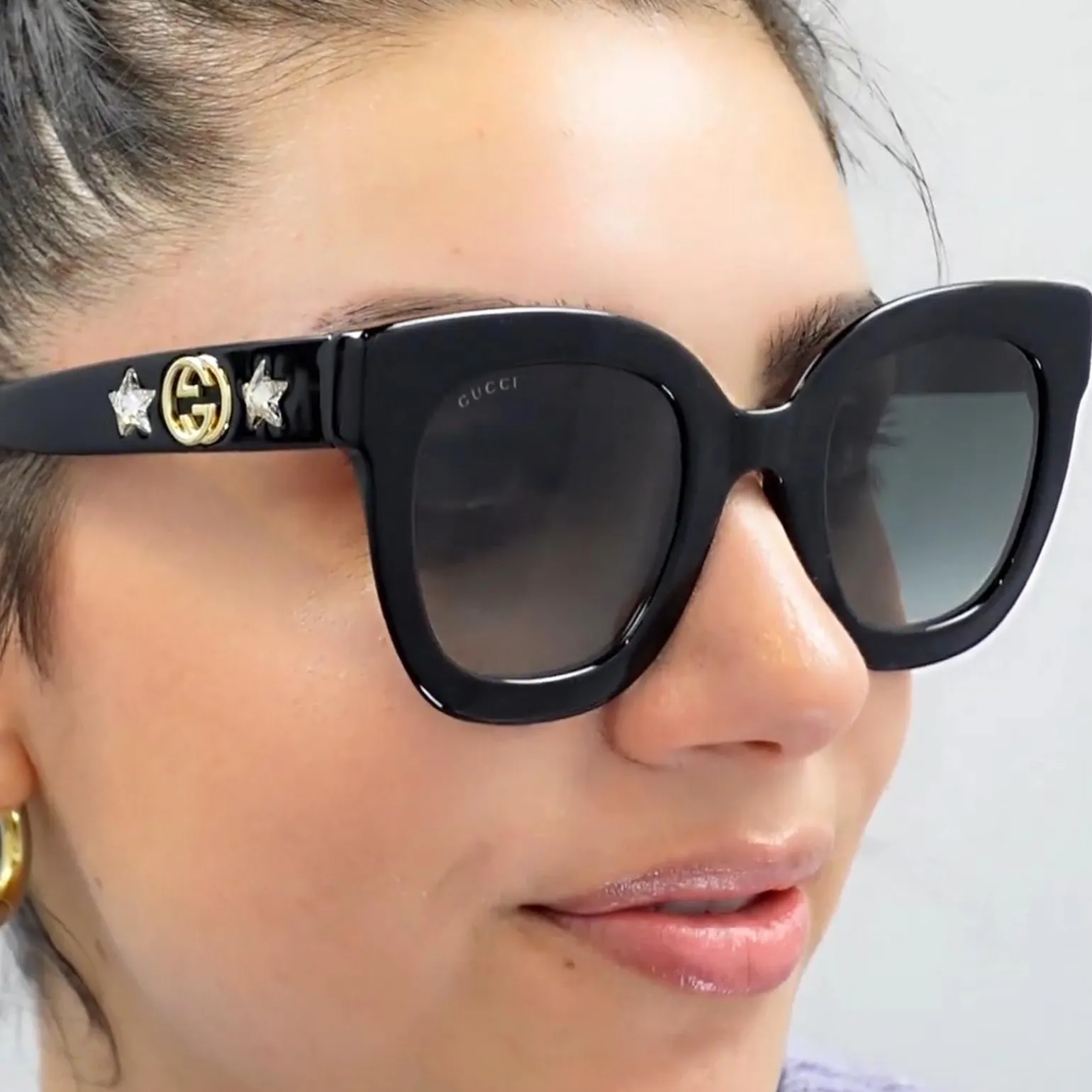 Gucci Sunglasses GG0208S 003 Havana Brown Gradient
