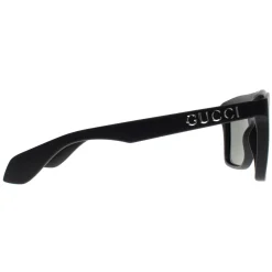 Gucci Sunglasses GG1570S 001 Matte Black Grey