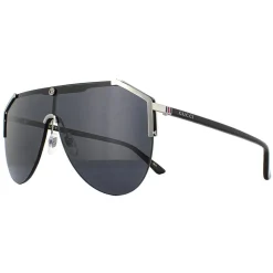 Gucci Sunglasses GG0584S 001 Ruthenium and Black Grey