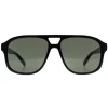 Gucci Sunglasses GG1856S 001 Shiny Black Grey