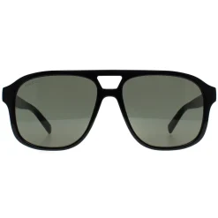 Gucci Sunglasses GG1856S 001 Shiny Black Grey