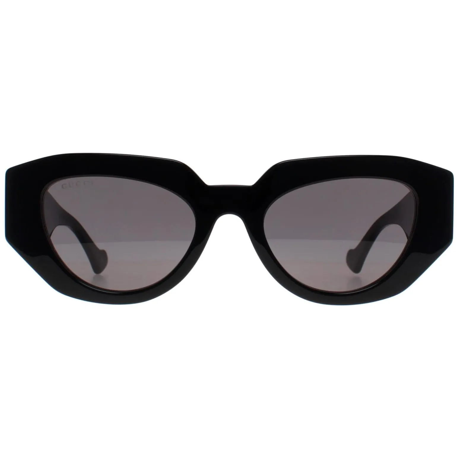 Gucci Sunglasses GG1421S 001 Shiny Black Grey