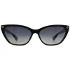 Gucci Sunglasses GG1815S 005 Shiny Black Grey Gradient Polarized