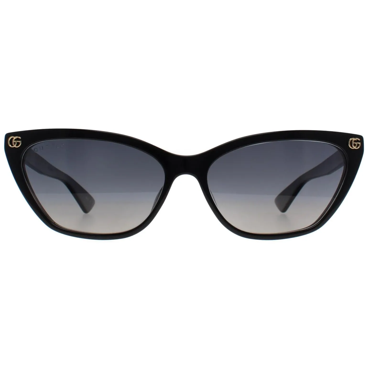 Gucci Sunglasses GG1815S 005 Shiny Black Grey Gradient Polarized