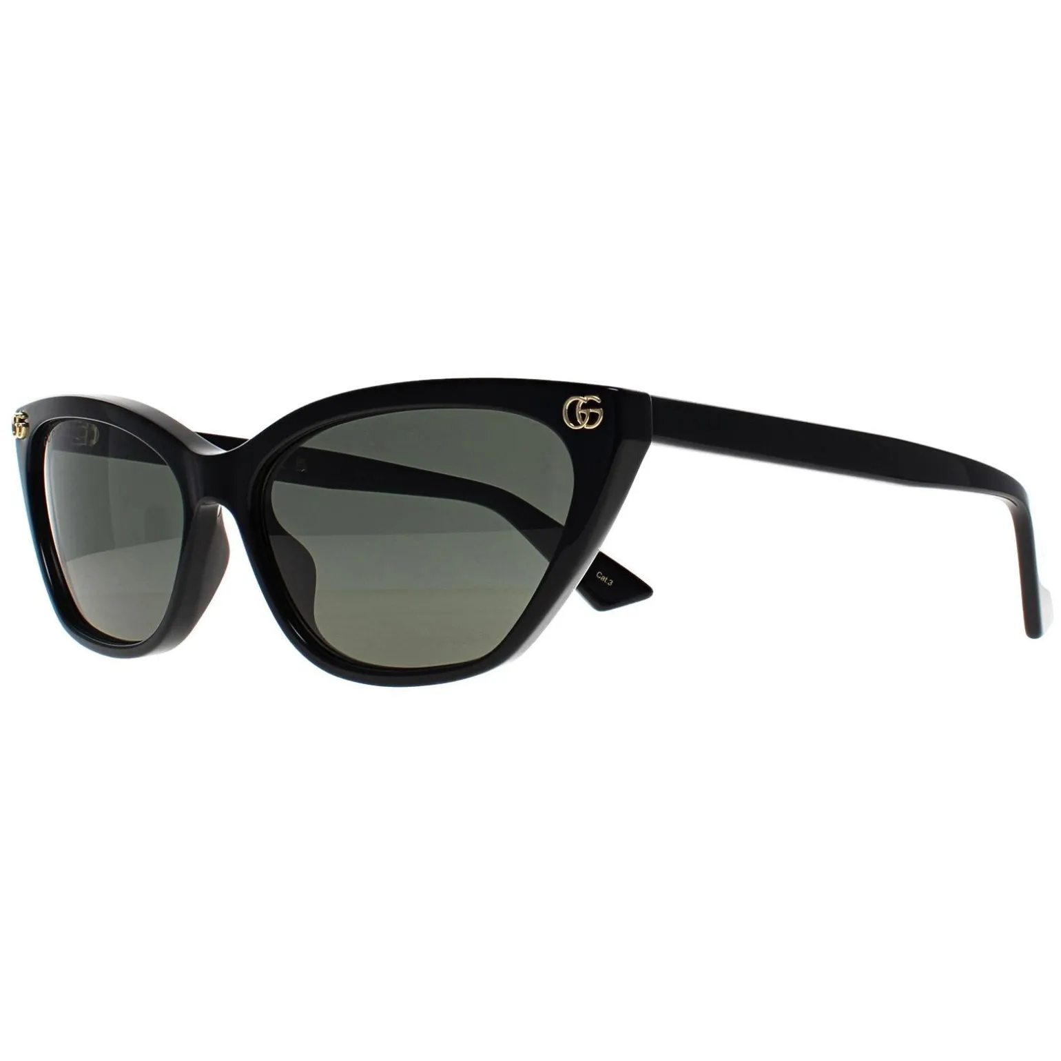 Gucci Sunglasses GG1815S 001 Shiny Black Grey