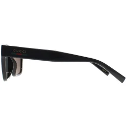 Gucci Sunglasses GG1857S 005 Shiny Black Grey Polarized
