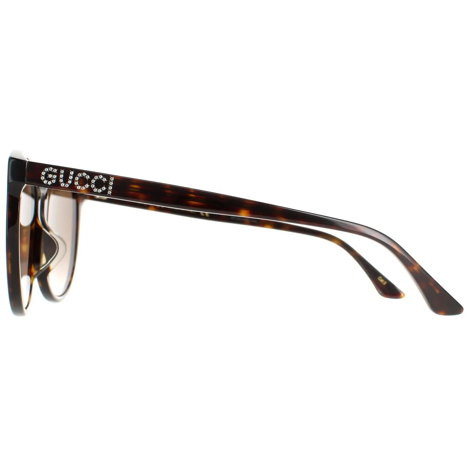 Gucci Sunglasses GG0729SA 002 Havana Brown Gradient