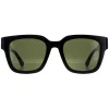 Gucci Sunglasses GG1670SK 005 Black with Green and Red Green